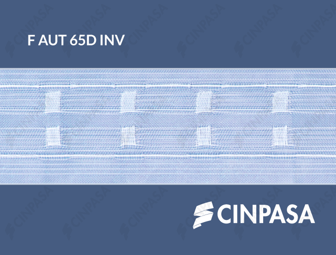  Transparent automatic pencil pleat tape 